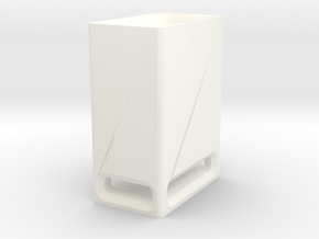 Sound Bar - Sub Box in White Processed Versatile Plastic