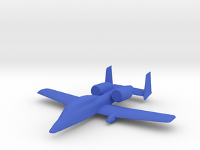A-10 Warthog in Blue Processed Versatile Plastic: 1:600