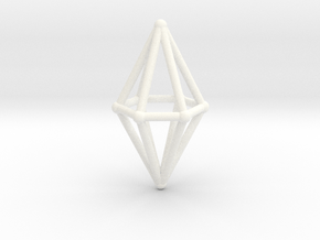 Diamond Light Crystal in White Processed Versatile Plastic