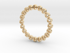 Bracelet Of Circles V2.5 in 14K Yellow Gold