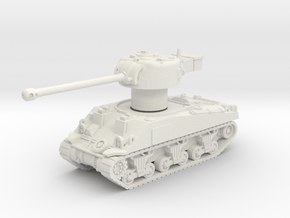 M4 Sherman VC Firefly Rotatable turret in White Natural Versatile Plastic