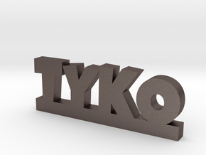 TYKO Lucky in Polished Bronzed Silver Steel