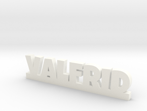 VALFRID Lucky in White Processed Versatile Plastic