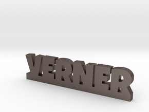VERNER Lucky in Polished Bronzed Silver Steel