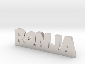 RONJA Lucky in Rhodium Plated Brass