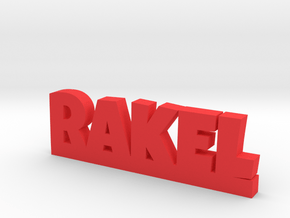 RAKEL Lucky in Red Processed Versatile Plastic