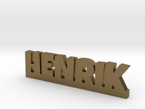 HENRIK Lucky in Natural Bronze