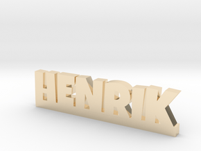 HENRIK Lucky in 14k Gold Plated Brass
