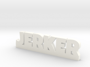 JERKER Lucky in White Processed Versatile Plastic