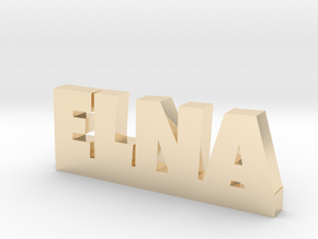 ELNA Lucky in 14k Gold Plated Brass