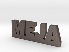MEJA Lucky in Polished Bronzed Silver Steel