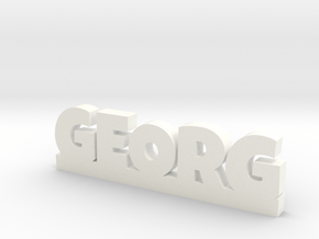 GEORG Lucky in White Processed Versatile Plastic