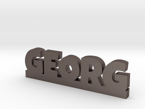GEORG Lucky in Polished Bronzed Silver Steel
