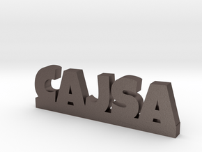 CAJSA Lucky in Polished Bronzed Silver Steel