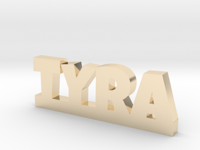 TYRA Lucky in 14k Gold Plated Brass