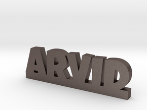 ARVID Lucky in Polished Bronzed Silver Steel