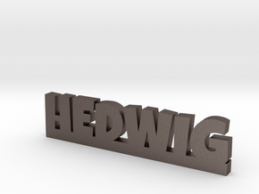 HEDWIG Lucky in Polished Bronzed Silver Steel