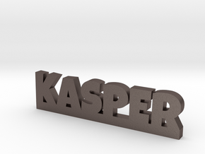 KASPER Lucky in Polished Bronzed Silver Steel