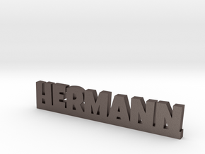 HERMANN Lucky in Polished Bronzed Silver Steel