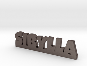 SIBYLLA Lucky in Polished Bronzed Silver Steel