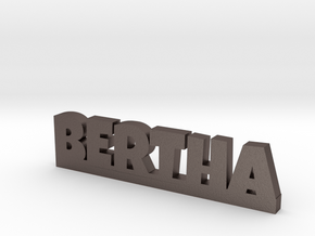 BERTHA Lucky in Polished Bronzed Silver Steel