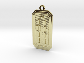 OGBETUA in 18k Gold Plated Brass