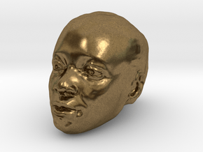Object 01: Head in Natural Bronze