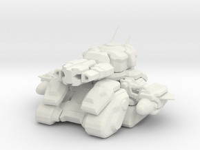 Nonscale Special Siege Tank Desktop Art in White Natural Versatile Plastic