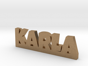 KARLA Lucky in Natural Brass