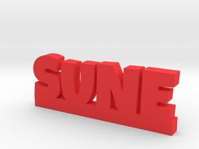 SUNE Lucky in Red Processed Versatile Plastic