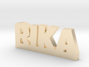 RIKA Lucky in 14k Gold Plated Brass