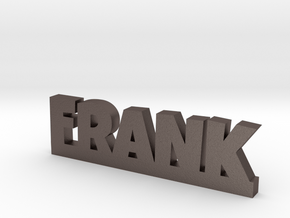 FRANK Lucky in Polished Bronzed Silver Steel
