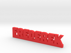 FREDEREK Lucky in Red Processed Versatile Plastic