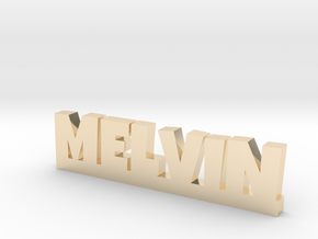 MELVIN Lucky in 14k Gold Plated Brass