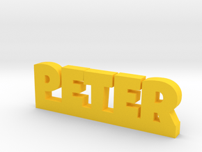 PETER Lucky in Yellow Processed Versatile Plastic