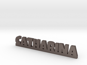 CATHARINA Lucky in Polished Bronzed Silver Steel