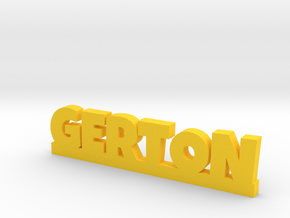 GERTON Lucky in Yellow Processed Versatile Plastic
