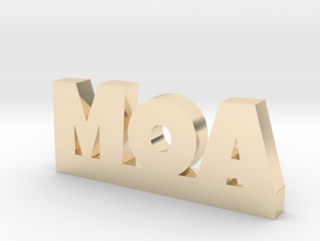 MOA Lucky in 14k Gold Plated Brass