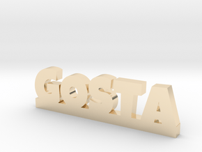 GOSTA Lucky in 14k Gold Plated Brass