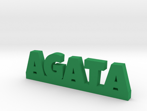 AGATA Lucky in Green Processed Versatile Plastic