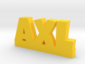 AXL Lucky in Yellow Processed Versatile Plastic