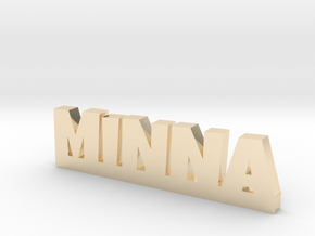 MINNA Lucky in 14k Gold Plated Brass