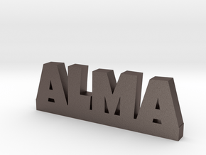 ALMA Lucky in Polished Bronzed Silver Steel