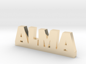 ALMA Lucky in 14k Gold Plated Brass