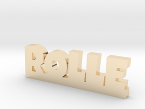 ROLLE Lucky in 14k Gold Plated Brass