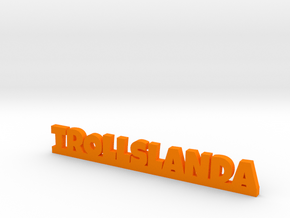 TROLLSLANDA Lucky in Orange Processed Versatile Plastic