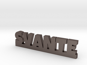 SVANTE Lucky in Polished Bronzed Silver Steel