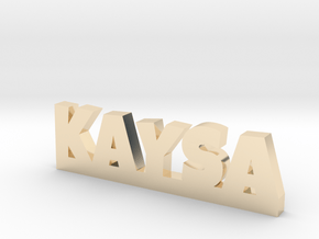 KAYSA Lucky in 14k Gold Plated Brass