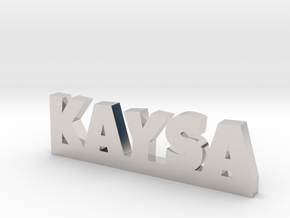 KAYSA Lucky in Rhodium Plated Brass