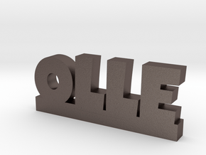 OLLE Lucky in Polished Bronzed Silver Steel